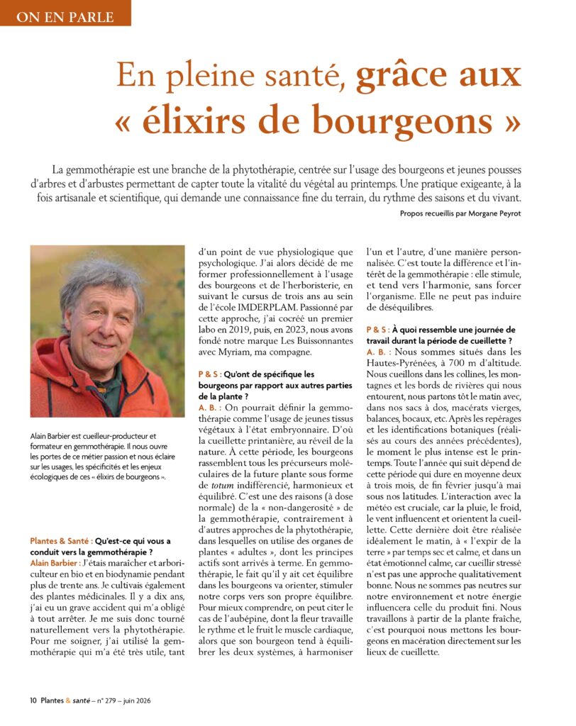 Article sur Alain Barbier professeur à IMDERPLAM